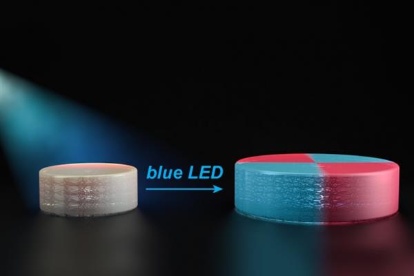 化學(xue)傢們用LED光(guang)改變3D打印對象結構